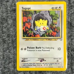 Vintage Pokemon Neo Genesis Togepi 51/111 Uncommon NM/Mint - Image 1