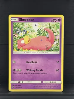 Slowpoke SM - Guardians Rising 48/145 Common HP Pokemon - Image 2