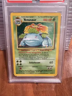 PSA 5 - 1999 Pokemon Game VENUSAUR HOLO #15 (0396) - Image 2