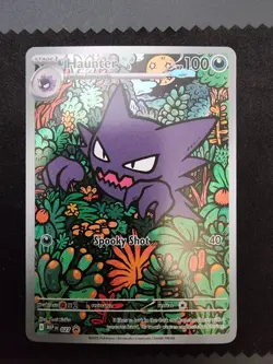 Pokemon TCG Haunter Illustration Rare 027 Promo Mega Battle Deck - Image 1