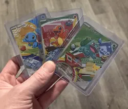 Pokemon TCG First Partner Illustration Collection Series 1 Kanto GEN 1 Starters - Image 1