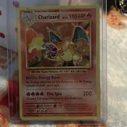 Charizard 11/108 Holo Rare - Pokemon XY Evolutions 2016 MP-HP - Image 1