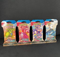 Pokemon Battle Styles Sleeved Booster Packs Art Bundle 2021 (Set of 4 Sealed) - Image 1
