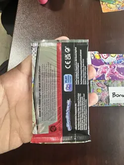 VERY HEAVY! GOD PACKUUU 22.57g Prismatic Evolutions Pokemon TCG Booster (SEALED) - Image 3