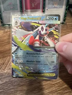 Pokemon Mega Froslass Ex 047/217 Mega Evolutions Ascended Heroes NM - Image 2