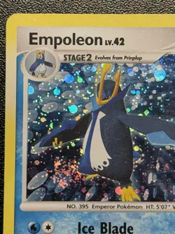 Empoleon 4/130 Holo Rare Pokemon Diamond and Pearl 2007 MP - Image 2