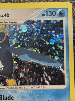 Empoleon 4/130 Holo Rare Pokemon Diamond and Pearl 2007 MP - Image 3