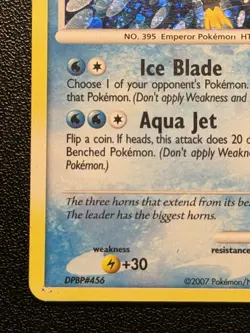 Empoleon 4/130 Holo Rare Pokemon Diamond and Pearl 2007 MP - Image 5