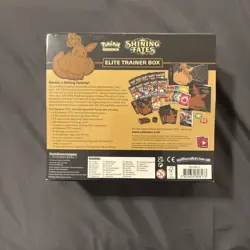 FACTORY SEALED Pokemon Shining Fates Elite Trainer Box In Hand and sealed 820650828171 - Image 2