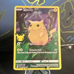 Pokemon Pikachu 005/025 Celebrations Holo Rare Basic 60HP Thunder Jolt Gnaw - Image 1