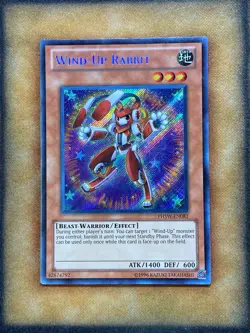 Yugioh Wind-Up Rabbit PHSW-EN083 Secret Rare NM - Image 1