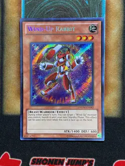 Yugioh Wind-Up Rabbit PHSW-EN083 Secret Rare HP - Image 1