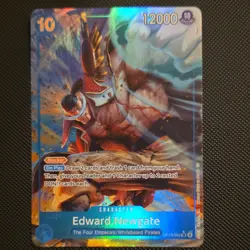 One Piece Edward.Newgate Carrying on His Will Alt Art SR Foil OP13-042 12000 - Image 1