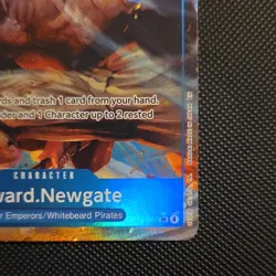 One Piece Edward.Newgate Carrying on His Will Alt Art SR Foil OP13-042 12000 - Image 5
