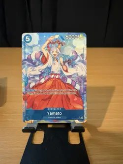 Yamato Foil Carrying On His Will Alternate Art OP13-054 One Piece CCG - Image 1