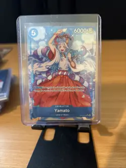 Yamato Foil Carrying On His Will Alternate Art OP13-054 One Piece CCG - Image 2