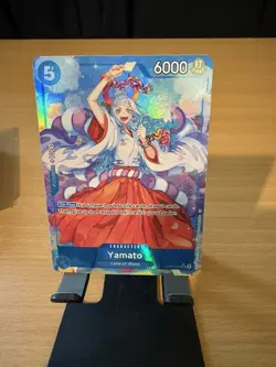 Yamato Foil Carrying On His Will Alternate Art OP13-054 One Piece CCG - Image 3
