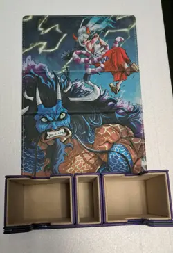 Dueling Guard EV 2.5 Wano Royalty Elite Deck Box Purple Kaido Yamato One Piece - Image 2