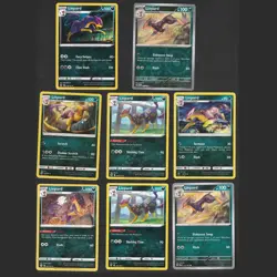 Liepard Pokemon Card Collection Set of 8 English Cards Reverse Holo Rare - Image 1