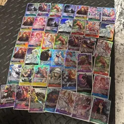 One Piece TCG 59 SR Cards Bulk Lot NM - Image 1
