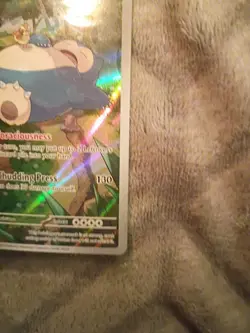 Pokemon TCG Snorlax SVP051 Holo Promo Card S&V Full Art 2023 POKEMON CENTER - Image 4