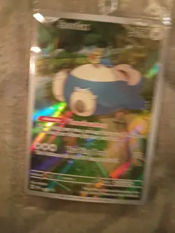 Pokemon TCG Snorlax SVP051 Holo Promo Card S&V Full Art 2023 POKEMON CENTER - Image 5