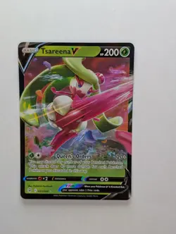 Tsareena V - 021/264 - Pokemon Fusion Strike Sword & Shield Ultra Rare Card NM - Image 1