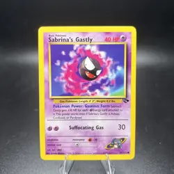 Pokemon Vintage Pokemon Card TCG Sabrina's Gastly Gym Challenge 97/132 NM -j - Image 1