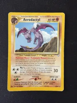 Aerodactyl 15/64 Pokemon Card TCG Neo Revelation Unlimited Rare - Image 1
