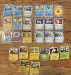 Pokemon TCG Scarlet & Violet 23 Card Lot Pikachu Raichu Electabuzz - Image 1