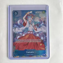 Namco Yamato Alternate Art OP13-054 Carrying on His Will Foil Character Card 60… - Image 1