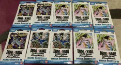 lot of 10 : Dragon Ball Super Card Game Manga Booster 02 Sleeved Booster Packs - Image 2