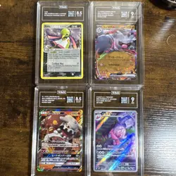 Pokemon Graded Japanese Foil Card Lot Xatu Heatran GX Incineroar GX Tapu Lele - Image 1