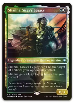 Shanna, Sisay's Legacy #204 (Foil) (NM) FNM Promos FNM Magic MTG - Image 1