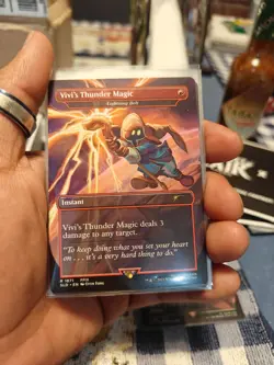 Vivi's Thunder Magic - Lightning Bolt (Regular) Secret Lair FINAL FANTASY - Image 1