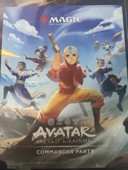 MTG Avatar The Last Airbender 8 1/2 x 11 Commander Party Promo Store Poster NEW - Image 1