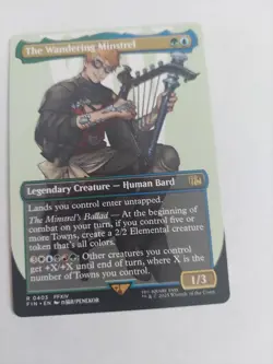 The Wandering Minstrel (Borderless) Final Fantasy Regular - Image 1