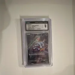 Pokemon Greavard 087/078 Sv1v Violet Ex Art Rare Holo CGC 9 Graded Card 70 HP - Image 1