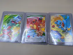 Pokemon TCG First Partner Illustration Collection Series 1 Kanto GEN 1 Starters - Image 3