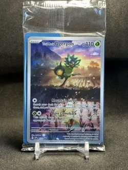 Teal Mask Ogerpon 123 SEALED Black Star Promo SVP 123 Pokemon TCG - Image 1