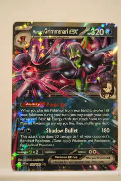 Pokemon Destined Rivals: Marnie's Grimmsnarl 136/182 EX - Image 1