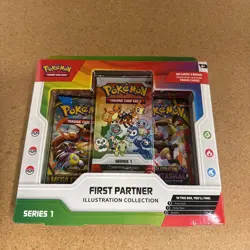 Pokemon TCG First Partner Illustration Collection Series 1 2026 New Sealed - Image 1