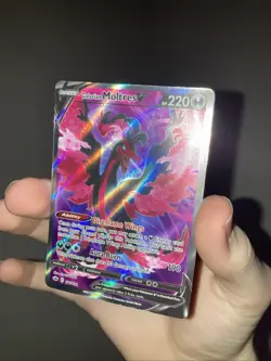 Pokemon TCG Galarian Moltres v Full Art Ultra Rare - Image 1
