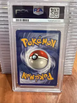 1999 Pokemon Fossil Lapras Holo PSA 5 #10 Rare🔥🔥🔥 - Image 4