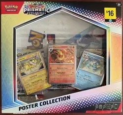 Pokemon TCG: S&V Prismatic Evolutions Poster Collection NEW/Factory Sealed - Image 1