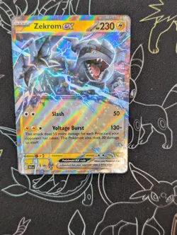 Zekrom ex - 034/086 - Pokemon Black Bolt Double Rare NM - Image 1
