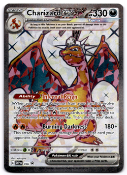 Charizard ex SVP 056 Black Star Holo Promo VG Pokemon TCG (NM) (US) - Image 1