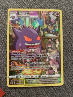 Pokemon TCG Gengar Lost Origin Trainer Gallery TG06/TG30 NM Condition Holo - Image 1