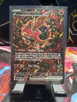 Pokemon Oricorio EX 024 Me: Mega Evolution Promo Holo Flame Basic 2022 - Image 1