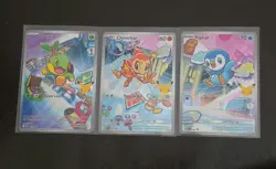 Pokemon 2026 First Partner Illustration Collection Series 1 Promos Set 40-42 - Image 1